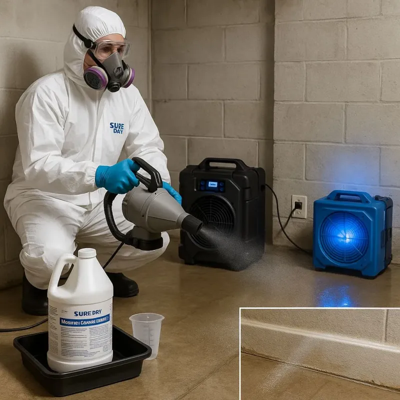 Sanitization and Odor Removal process in Fort Thompson, SD