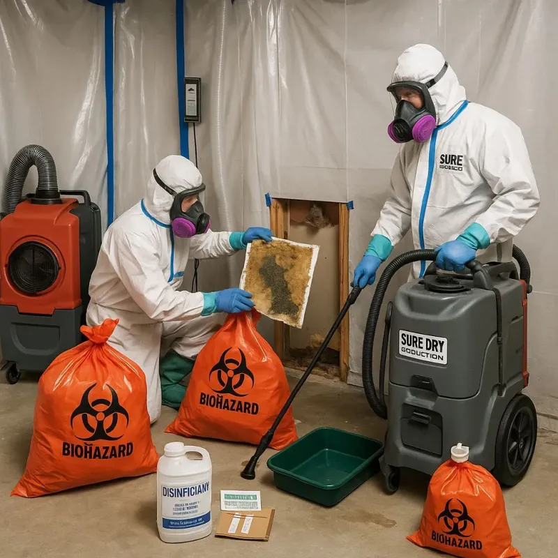 Contaminated Water Handling Protocols process in Fort Thompson, SD