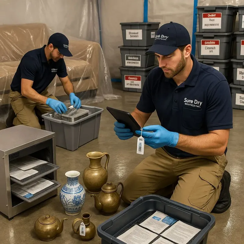 Content Protection and Restoration process in Fort Thompson, SD