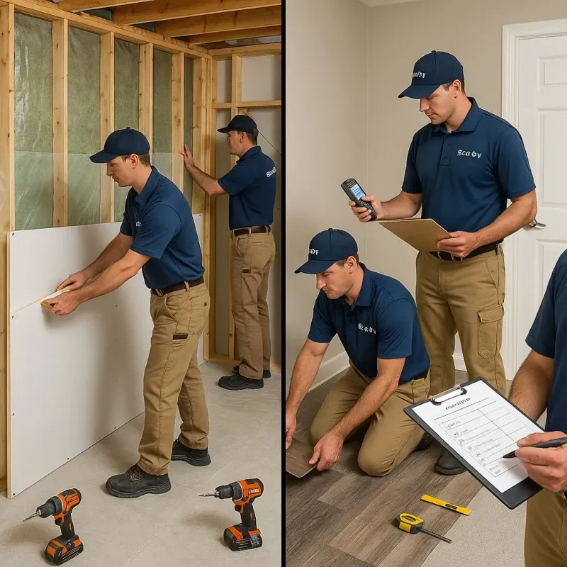 Repairs and Reconstruction process in Fort Thompson, SD